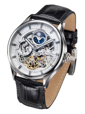 Carl von Zeyten Armbanduhr Neustadt Skelett,Dual Time, Tag & Nacht, Std. + Minute
