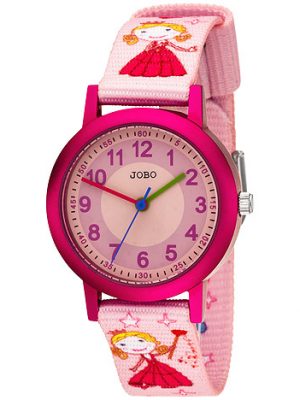 JOBO Kinder Armbanduhr Quarz Analog Aluminium Kinderuhr