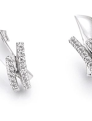 Laura Coon Ohrstecker 925 Silber Zirkonia