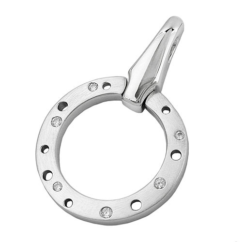 SIGO Anhänger Zirkonia rhodiniert Silber 925 SIGO Anhänger Zirkonia rhodiniert Silber 925