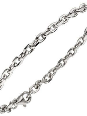 SIGO Ankerarmband 925 Sterling Silber diamantiert 21 cm Armband Silberarmband