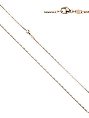 SIGO Venezianerkette 585 Gold Rotgold 1,2 mm 42 cm Kette Halskette Rotgoldkette