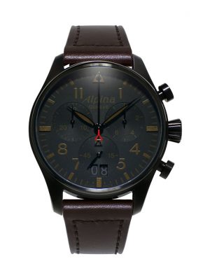 Alpina Chronograph Startimer Shadow Line Big Date AL-372BBG4FBS6