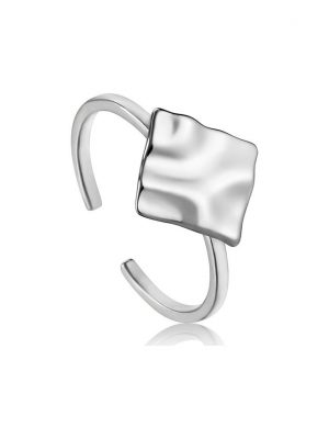 Ania Haie Damenring Crush Square Adjustable Ring R017-02H