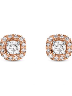 CHRIST Diamonds Damen-Ohrstecker 585er Rosegold, 585er Weißgold 26 Diamant CHRIST Diamonds roségold