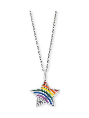 Engelsrufer Kette Stern Rainbow
