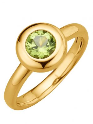Sternzeichen-Ring Krebs Diemer Highlights Grün