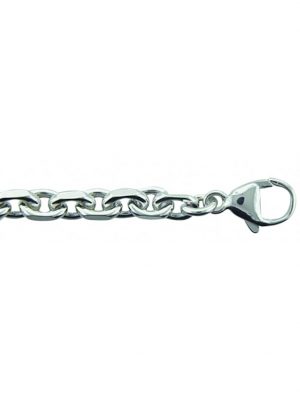 1001 Diamonds Damen Silberschmuck 925 Silber Anker Halskette 50 cm 1001 Diamonds silber
