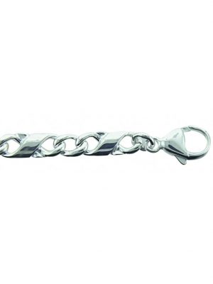 1001 Diamonds Damen Silberschmuck 925 Silber Fantasie Halskette 50 cm 1001 Diamonds silber
