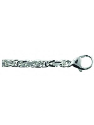 1001 Diamonds Damen Silberschmuck 925 Silber Königskette Halskette 50 cm 1001 Diamonds silber