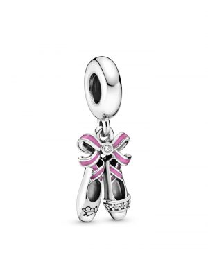 Charm-Anhänger -Ballerina Schuhe Pandora Rosé