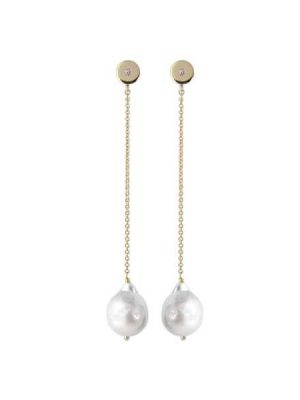 Jeberg Halskette - Barock Pearl - 5960+5919-long