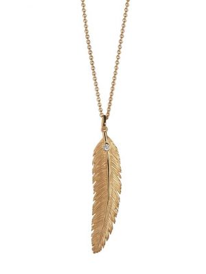 Jeberg Halskette - Feather - 4010-CZ-50