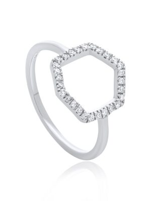 Julie Julsen Ring - Geometric Polygon - JJRG0759.1.54