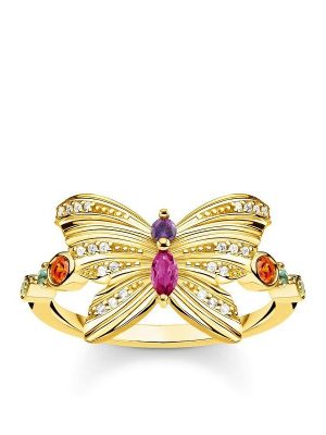 Thomas Sabo Ring - Schmetterling gold - TR2285-488-7