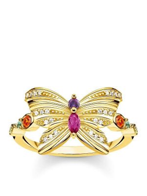 Thomas Sabo Ring - Schmetterling gold - TR2285-488-7