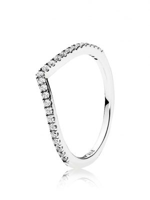 Pandora Ring - Wishbone - 196316CZ