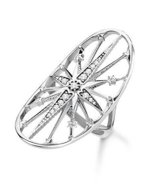 Thomas Sabo Ring - Glam & Soul - Royalty Stern Silber - TR2222-643-14