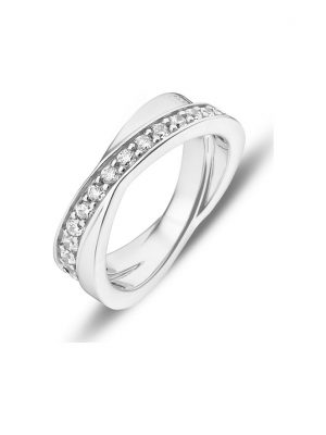 JETTE Silver Damenring