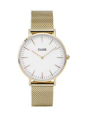 Cluse Damenuhr Boho Chic Mesh Gold/White CW0101201009