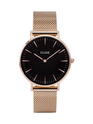 Cluse Damenuhr Boho Chic Mesh Rose Gold/Black CW0101201003