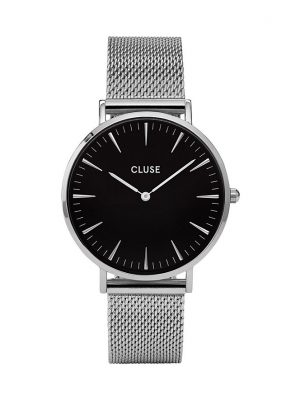Cluse Damenuhr Boho Chic Mesh Silver/Black CW0101201004