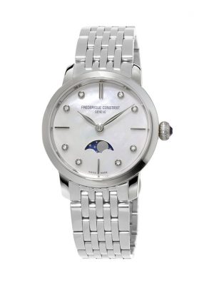 Frederique Constant Damenuhr Slimline FC-206MPWD1S6B