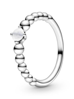 Pandora Ring - 54 weiß