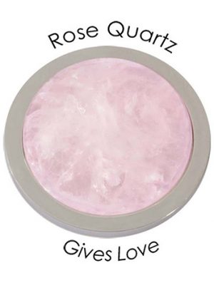 Quoins Wechsel-Münze Gives Love, Rose Quartz, M