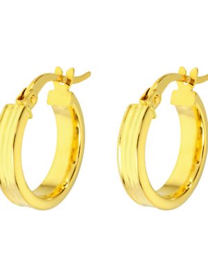 Ohrringe, Creolen aus Gelbgold, Valeria EG159-144, EAN: 4064721993696