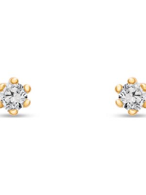 Ohrringe, Ohrstecker aus 375 Gelbgold, Valeria 87683591, EAN: 4040615351131