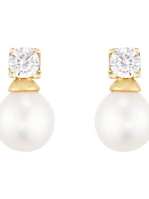 Ohrringe, Ohrstecker aus 375 Gelbgold, Valeria 88010825, EAN: 4040615322117