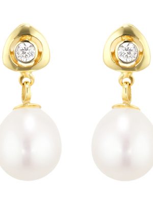 Ohrringe, Ohrstecker aus 375 Gelbgold, Valeria 88010868, EAN: 4040615322148