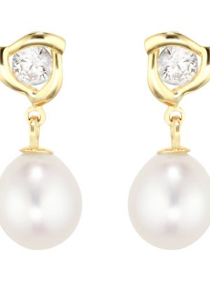 Ohrringe, Ohrstecker aus 375 Gelbgold, Valeria 88010884, EAN: 4040615322162