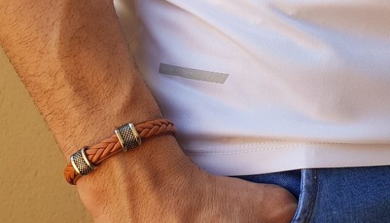 Herrenarmband mit Kordeln