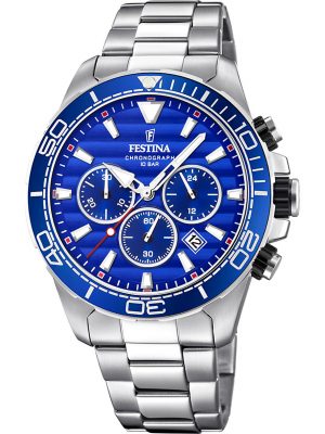 Festina Herrenuhr im SALE Chronograph F20361/2, silber, EAN: 8430622717185