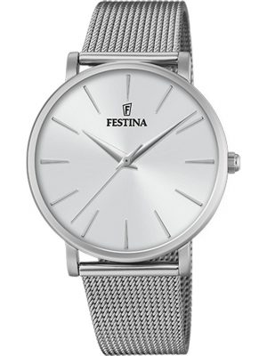 Festina im SALE Damenuhr Klassik F20475/1, silber, EAN: 8430622743092