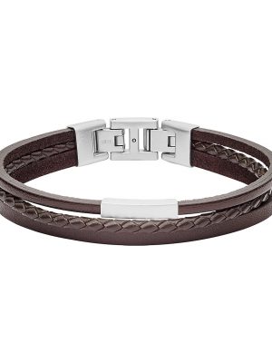 Fossil im SALE Herrenarmband aus Leder, JF03323040, EAN: 4013496912432