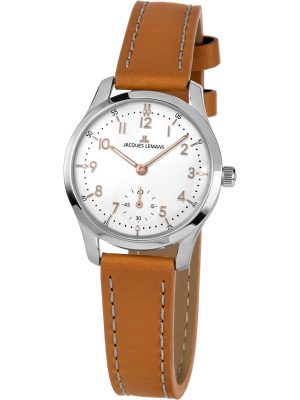 Jacques Lemans Damenuhr Retro Classic 1-2065D, rosé, EAN: 4040662156451