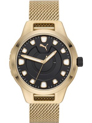 Puma Analoguhr im SALE Herrenuhr P5006, gold, EAN: 4013496511840
