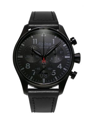 Alpina Chronograph Startimer Shadow Line Big Date AL-372BB4FBS6