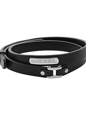 Diesel im SALE Herrenarmband aus Leder, DX0971040, EAN: 4053858657182