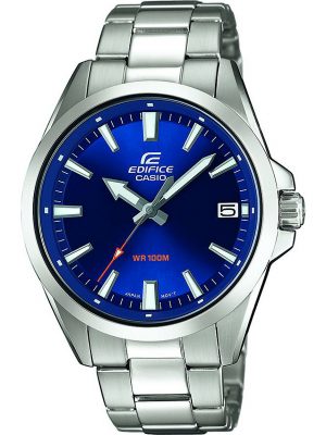 Casio Analoguhr im SALE Herrenuhren Edifice Classic EFV-100D-2AVUEF, Silber, EAN: 4549526186431