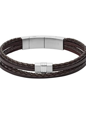 Fossil im SALE Armband aus Leder, JF02934040, EAN: 4013496005561