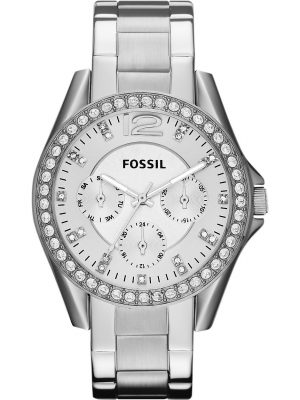 Fossil im SALE Damenuhr ES3202, Silber, EAN: 4051432733017