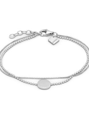 QOOQI Armband aus Silber Damen, 88137256, EAN: 4064721993252