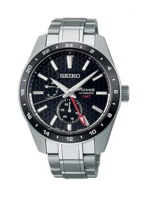 Seiko Herrenuhr Automatik GMT SPB221J1