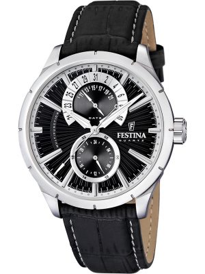 Festina Analoguhr im SALE Herrenuhren F16573/3, Schwarz, EAN: 8430622529719