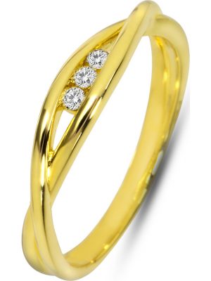 Damenring aus Gelbgold im SALE. Valeria 51053753000056, EAN: 4064721547707