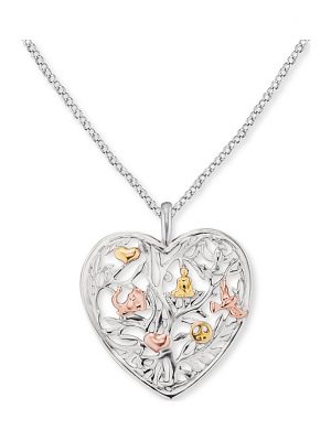 Engelsrufer Kette ERN-HEARTTREE-TRICO 925er Silber platiniert